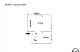 De vanzare 2 camere, 50 mp, semifinisat! Zona nou dezvoltata! Cu parcare!