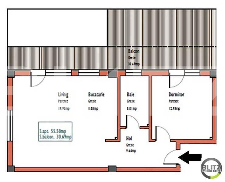 Apartament de vânzare 2 camere Marasti - 15327AV | BLITZ Cluj-Napoca | Poza2