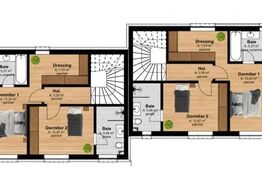 Casa tip Duplex 125 mp, in zona Floresti - Tauti