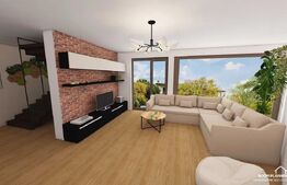 Casa tip duplex 173mp,teren 274mp semifinisat, in Borhanci