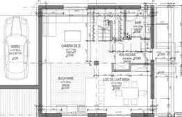 Casa cu 4 camere, 120 mp, incalzire in pardoseala, 250 mp de teren, Dezmir