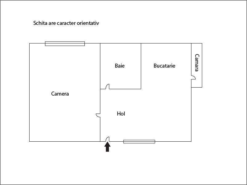 Garsonieră de vânzare Semicentral - 15342AV | BLITZ Cluj-Napoca | Poza1