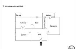 2 camere, 87 mp, decomandat, mobilat si utilat, zona Pietei Cipariu!