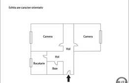 2 camere, 62 mp, decomandat, loc de parcare, boxa subsol, zona strazii Horea