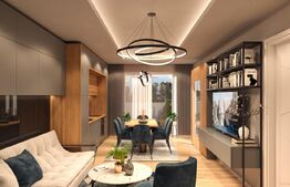 Apartament modern, semifinisat, cu 2 camere, 43,4mp, Apahida