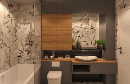 Apartament modern, semifinisat, cu 2 camere, 43,4mp, Apahida