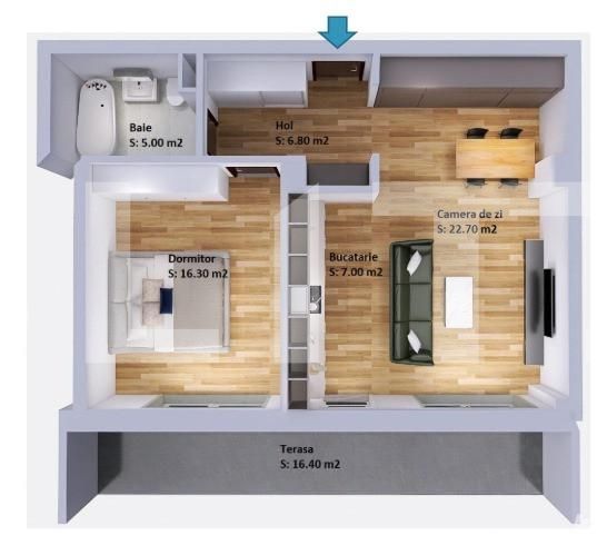 Apartament de vânzare 2 camere Manastur - 153674AV | BLITZ Cluj-Napoca | Poza2