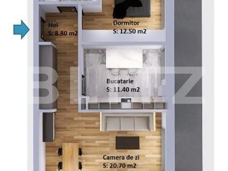 Apartament de vânzare 2 camere Manastur - 153675AV | BLITZ Cluj-Napoca | Poza1