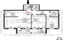 Vanzare apartament 3 camere, 87,20 mp, imobil nou, zona strazii Buna Ziua