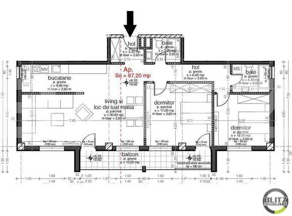 Apartament de vânzare 3 camere Bună Ziua - 15376AV | BLITZ Cluj-Napoca | Poza1