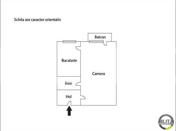 Garsonieră de vânzare Semicentral - 15382AV | BLITZ Cluj-Napoca | Poza6