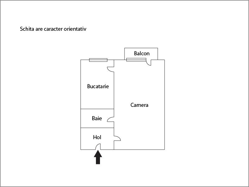 Garsonieră de vânzare Semicentral - 15382AV | BLITZ Cluj-Napoca | Poza1