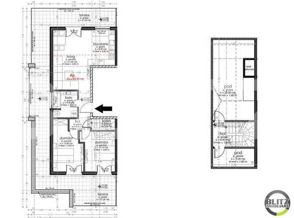 Apartament de vânzare 4 camere Bună Ziua - 15386AV | BLITZ Cluj-Napoca | Poza1