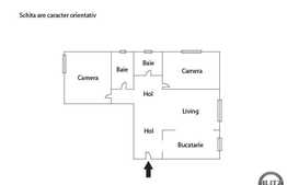 Vanzare apartament 3 camere, 80 mp, etaj intermediar, zona Oncos