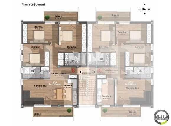 Apartament de vânzare 4 camere Bună Ziua - 15396AV | BLITZ Cluj-Napoca | Poza12