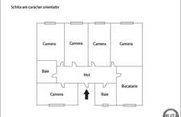 De vanzare apartament 5 camere, 132 mp, garaj, 2 parcari, zona strazii Buna Ziua
