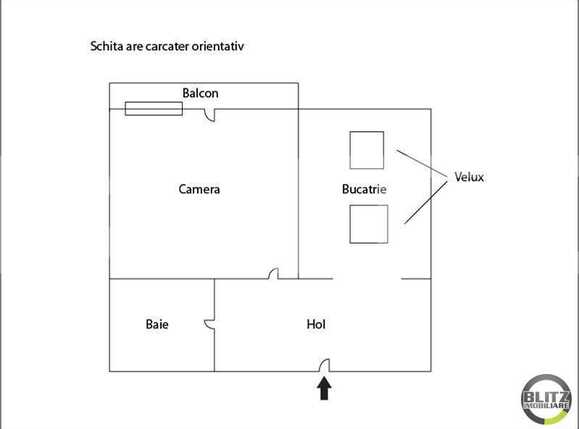Garsonieră de vânzare Floreşti - 15400AV | BLITZ Cluj-Napoca | Poza9