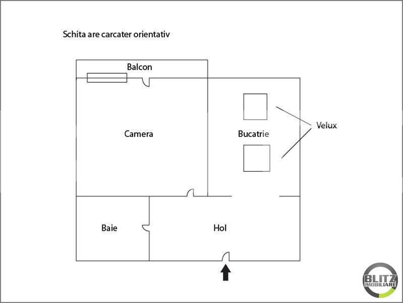 Garsonieră de vânzare Floreşti - 15400AV | BLITZ Cluj-Napoca | Poza9