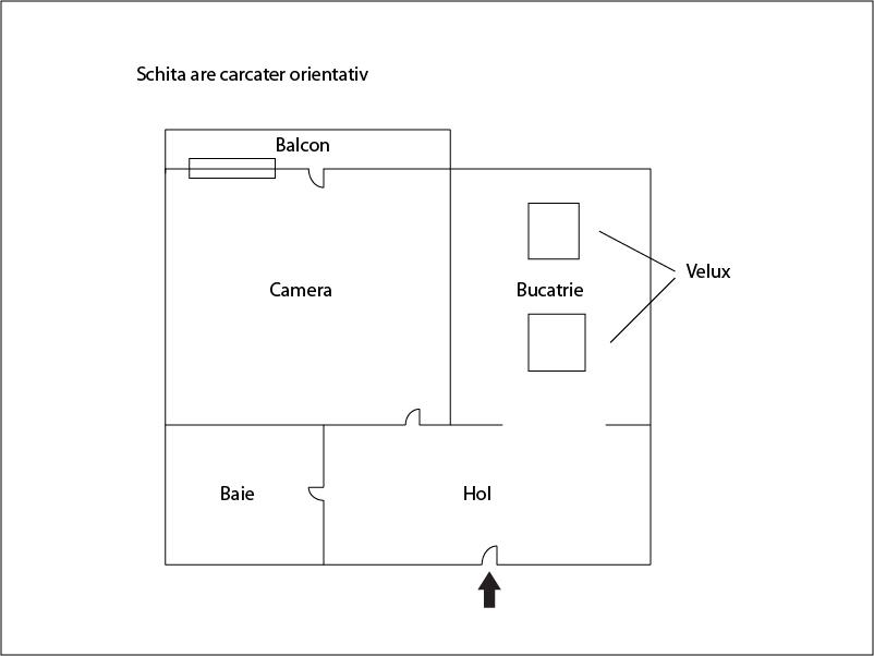 Garsonieră de vânzare Floreşti - 15400AV | BLITZ Cluj-Napoca | Poza1