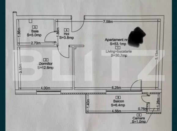 Apartament de vânzare 2 camere Floreşti - 154035AV | BLITZ Cluj-Napoca | Poza1