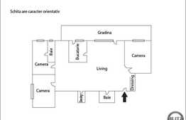 Vanzare 4 camere, 100 mp, GRADINA de 60 mp, 2 locuri parcare! Zona Avram Iancu!
