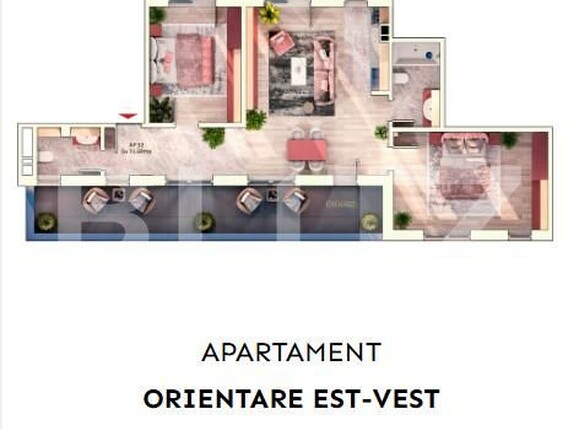 Apartament de vânzare 3 camere Marasti - 154059AV | BLITZ Cluj-Napoca | Poza3