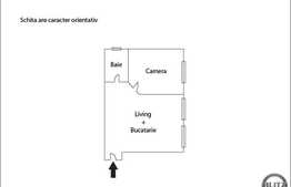 Vanzare 2 camere, 48 mp, partial mobilat! Zona strazii Somesului!