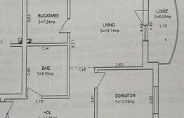 Apartament 2 camere, 58 mp, etaj intermediar, la cheie, Intre Lacuri 