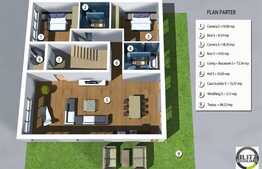 Calitate garantata la apartament 3 camere, 137 mp utili!