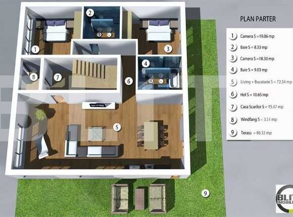 Apartament de vânzare 3 camere Andrei Mureşanu - 1541AV | BLITZ Cluj-Napoca | Poza2