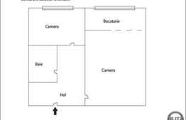 Apartament cu 2 camere, 54 mp, parcare, boxa, zona strazii Arinilor