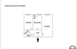 Vanzare apartament 2 camere, 50 mp, boxa subsol, zona strazii Fabricii