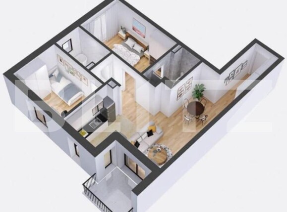 Apartament de vânzare 3 camere Floreşti - 154289AV | BLITZ Cluj-Napoca | Poza3