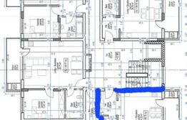 Apartament finisat, 3 camere, lift, acces restrictionat