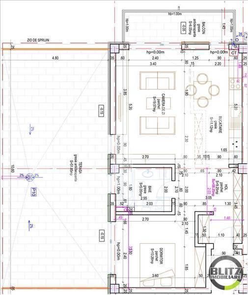 Apartament de vânzare 2 camere Zorilor - 15442AV | BLITZ Cluj-Napoca | Poza5