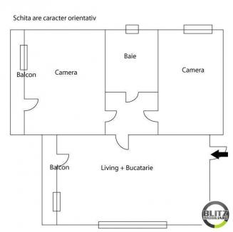 Apartament de vânzare 3 camere Manastur - 1545AV | BLITZ Cluj-Napoca | Poza1