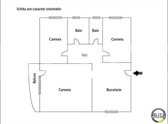 Apartament de vânzare 3 camere Bună Ziua - 15453AV | BLITZ Cluj-Napoca | Poza12