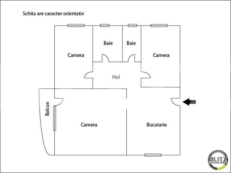 Apartament de vânzare 3 camere Bună Ziua - 15453AV | BLITZ Cluj-Napoca | Poza12
