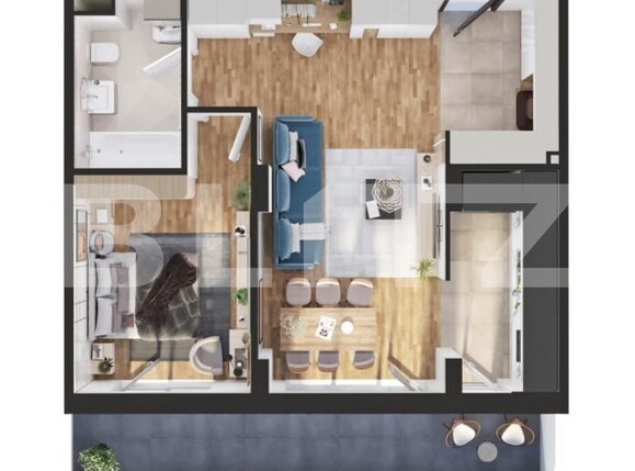 Apartament de vânzare 2 camere Iris - 154656AV | BLITZ Cluj-Napoca | Poza2