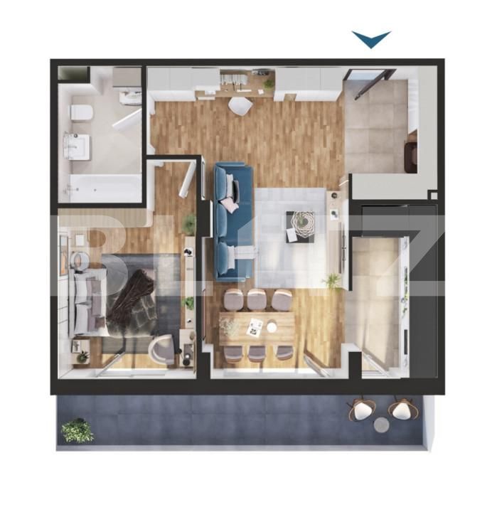 Apartament de vânzare 2 camere Iris - 154656AV | BLITZ Cluj-Napoca | Poza2