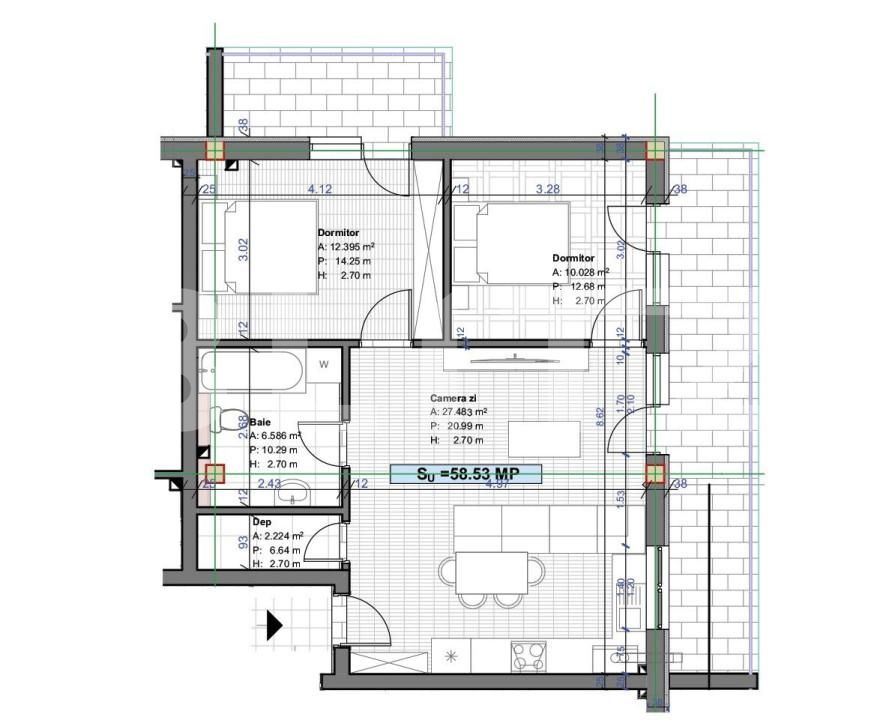 Apartament de vânzare 3 camere Floreşti - 154659AV | BLITZ Cluj-Napoca | Poza8