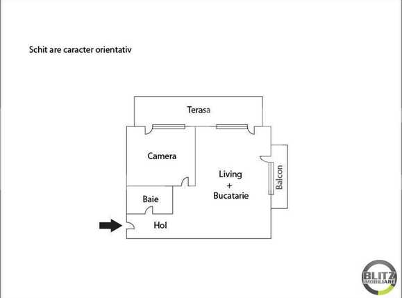 Apartament de vânzare 2 camere Floreşti - 15466AV | BLITZ Cluj-Napoca | Poza1