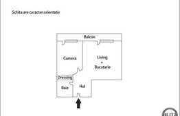 De vanzare 2 camere, 47,60 mp. Finalizare decembrie 2017!