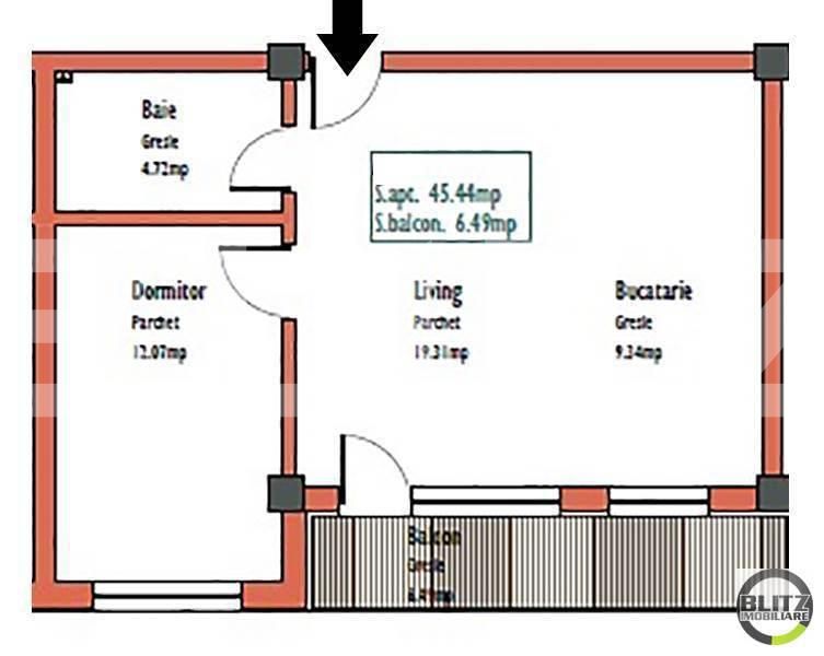 Apartament de vânzare 2 camere Marasti - 15471AV | BLITZ Cluj-Napoca | Poza2