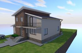 Casa individuala, 190mp, 5 camere, 4 bai, 800mp teren, Luna de Sus