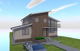 Casa individuala, 190mp, 5 camere, 4 bai, 800mp teren, Luna de Sus