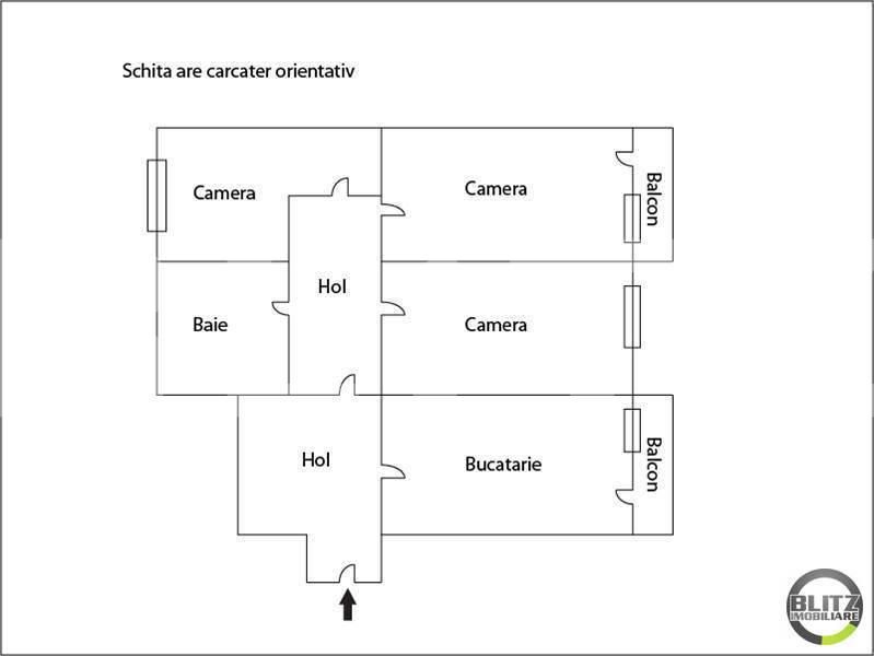 Apartament de vânzare 3 camere Manastur - 15479AV | BLITZ Cluj-Napoca | Poza6