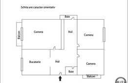 3 camere, 63 mp, decomandat, parcare, zona strazii Pasteur