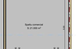 Spatiu comercial, 20 mp, parcare, zona Eroilor 