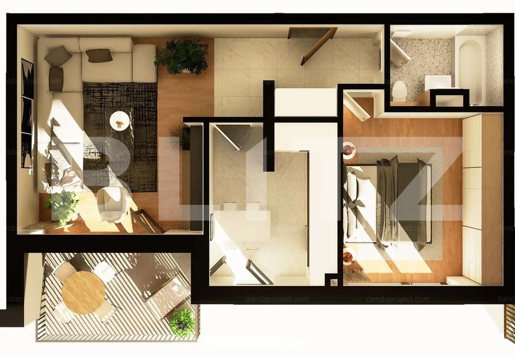 Apartament de vânzare 2 camere Intre Lacuri - 155160AV | BLITZ Cluj-Napoca | Poza1